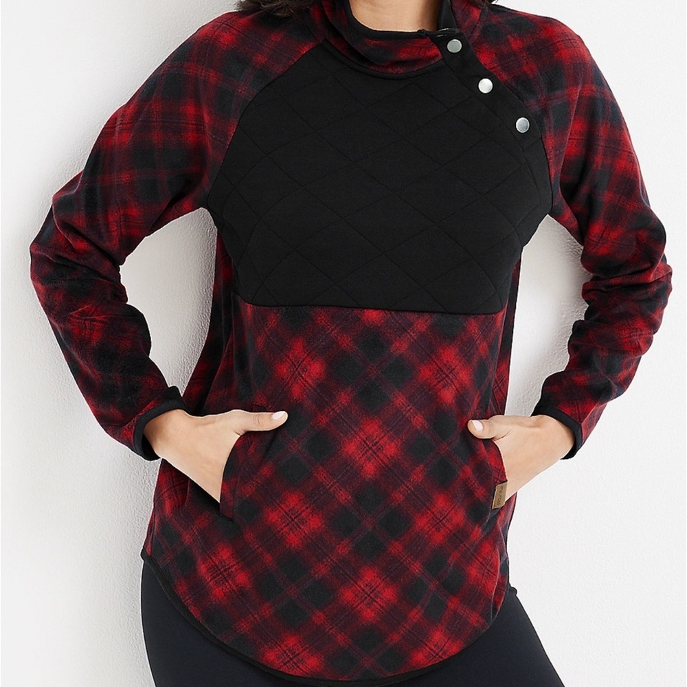 Maurice’s plaid top